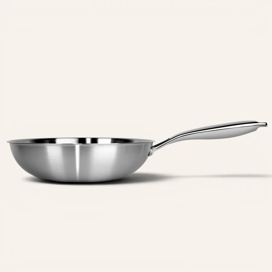 Siraat Titanium Hammered Wok Pan Pro